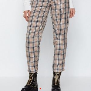 Plaid / checkered pants size 12